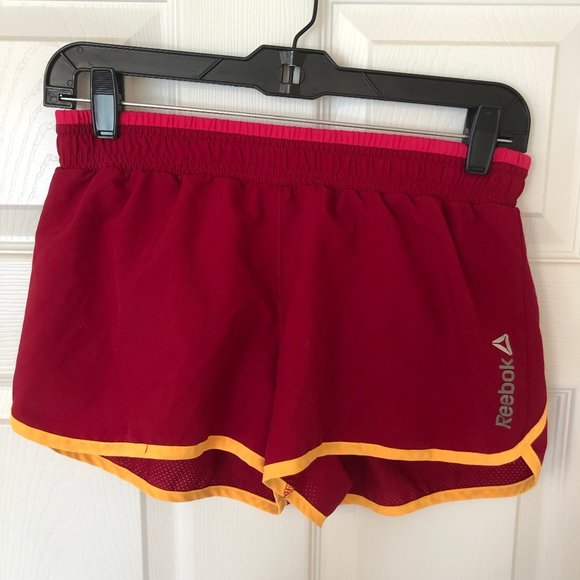 Reebok Red Athletic Shorts - Picture 4 of 5